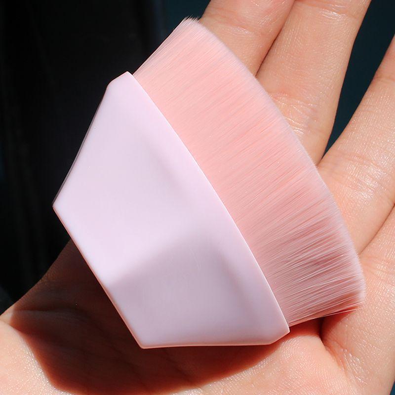 Flawless Wand Foundation Brush With High Density Fine Fiber For Seamless Makeup Application
