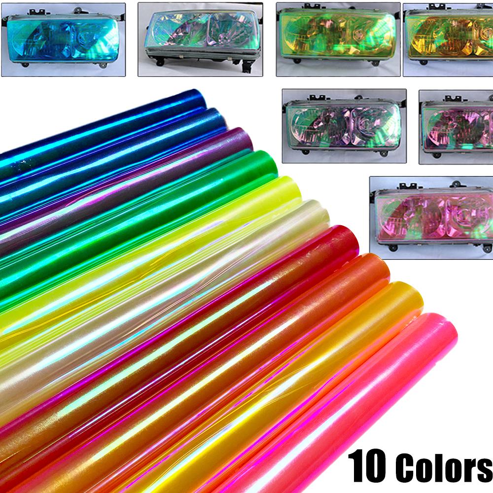 Car Sticker Car Light Sticker Tint Vinyl Film Car Styling Waterproof Film Stickers Transparent Headlight Sticker Car Accessories