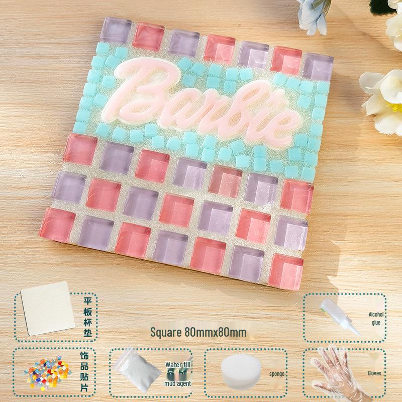 

Набор для мозаичных подставок своими руками для детей - Креативное занятие ручной работы для развлечения родителей и детей