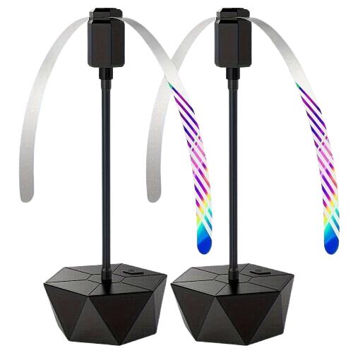 

2 шт. Вентиляторы для отпугивания мух для столов Эффективный вентилятор для отпугивания мух Держит мух подальше Мягкие лопасти USB Пикник Барбекю Вечеринка Вентиляторы для отпугивания мух