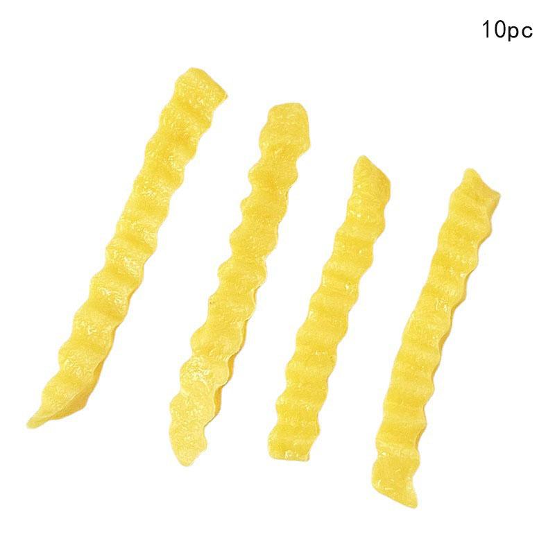 Simulation Fries Model Artificial Food Kids Game Props Wolf Tooth Fries Fake Potato Chips Fast Food Restaurant Window Display