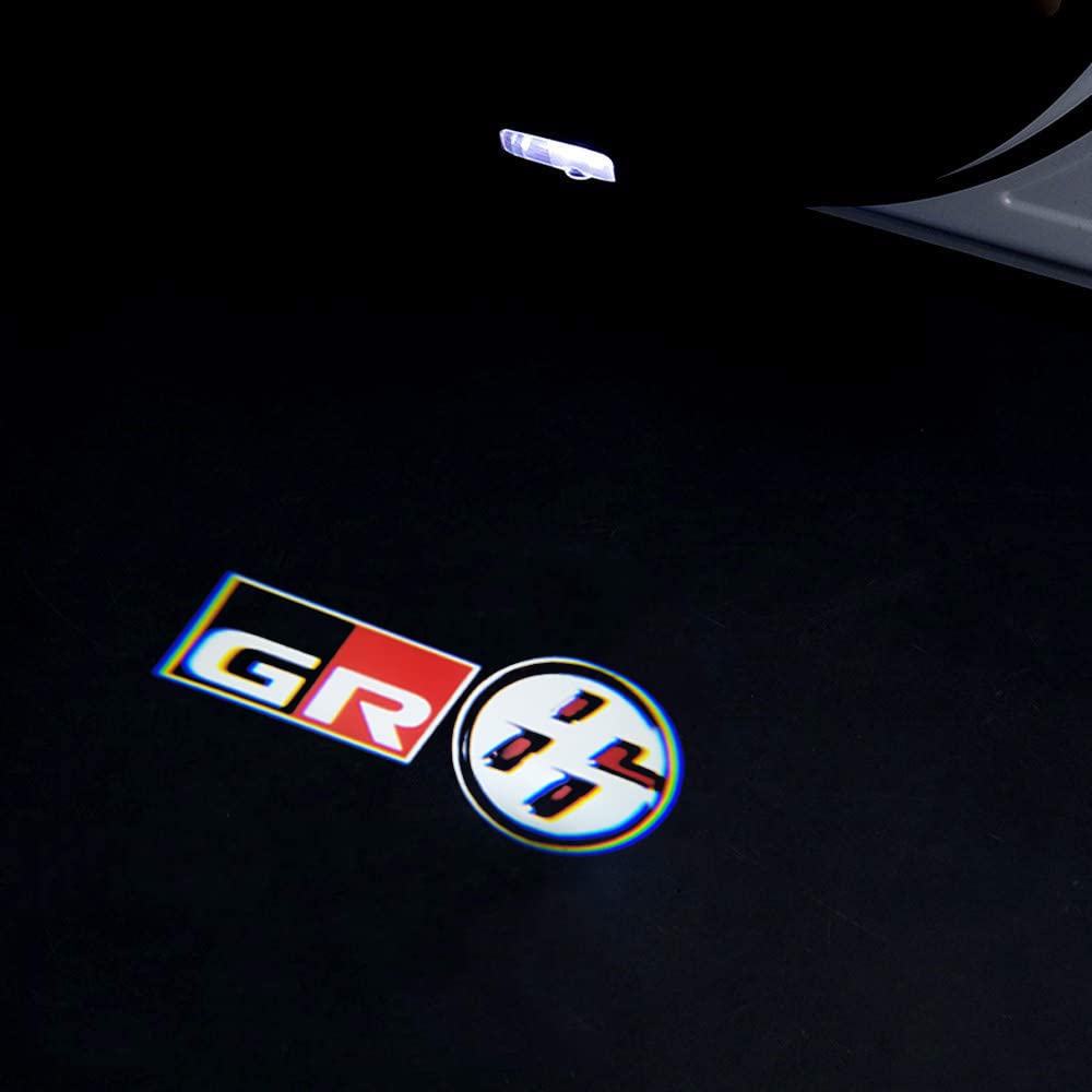 GR86 LED Logo Projection Courtesy Door Welcome Courtesy Car Courtesy Door Set of Compatible with zn6 Generation ZD8 GR Light, Light, Lamp, Lamps, 2,