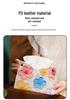 Luxury Waterproof Floral Oil Painting Tissue Box for Living Room