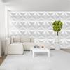 White Wall Sticker Multi Pattern Wall Paper Durable Wall Panel  Hotel Restaurant