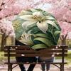 1PC lily flower Automatic Open/Close Umbrella with Windproof, 8-Rib Sturdy Canopy, Durable Ribs, Fashionable Design1209A