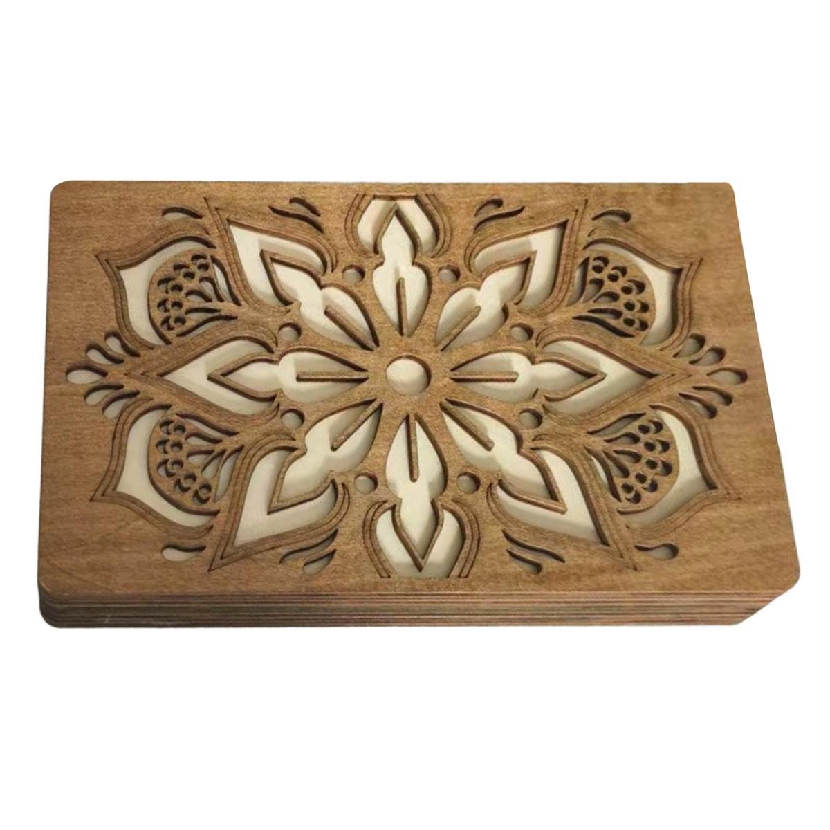 

Органайзер для хранения бусин Yousheng, деревянный ящик для хранения с крышкой, многоярусный лоток для сортировки бусин, органайзер для принадлежностей для работы с бусинами для любителей рукоделия из бисера L