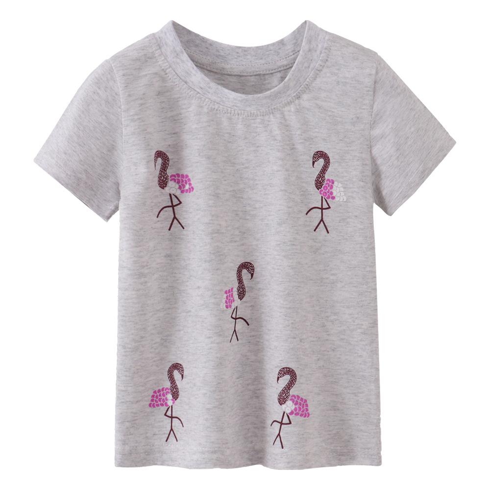 European and American children s T-shirts, boys short-sleeved T-shirts, small and medium-sized children s summer new children s T-shirts 100
