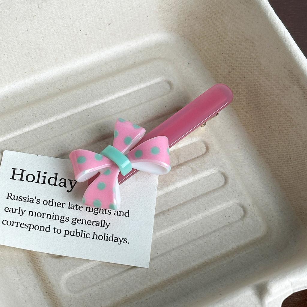 And Modern Cute Polka Dot Bow Hair Accessories Perfect For Womens Everyday Use