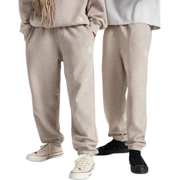 Converse Knitted Sweatpants Unisex Beige Yellow 10027320-A02