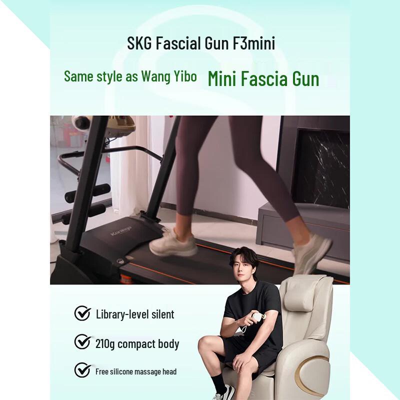 SKG F3mini Portable Mini Massage Gun CN plug (adapter included)