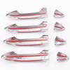 8Pcs Chrome Door Handle Cover Protector For Honda Accord 9th Gen G9 2013-2017