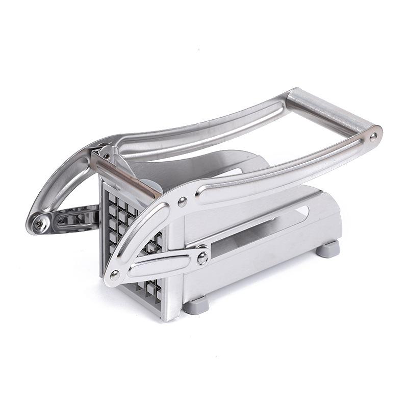 

Stainless Steel Potato Cutter French Fries Machine Multi Functional Portable Vegetables Fruits Slitting Machine Vegetable Slicer