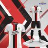 Kostenloses Muster Fußballuniform Benutzerdefinierte Fußballtrikots Schnelltrocknend Digitaldruck Retro Fußballtrikots Uniform für Männer