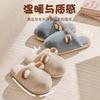 Cotton Slippers Winter Indoor Home Home Thick Bottom Non-slip Warm Couple Plush Slippers Autumn and Winter 2025 New