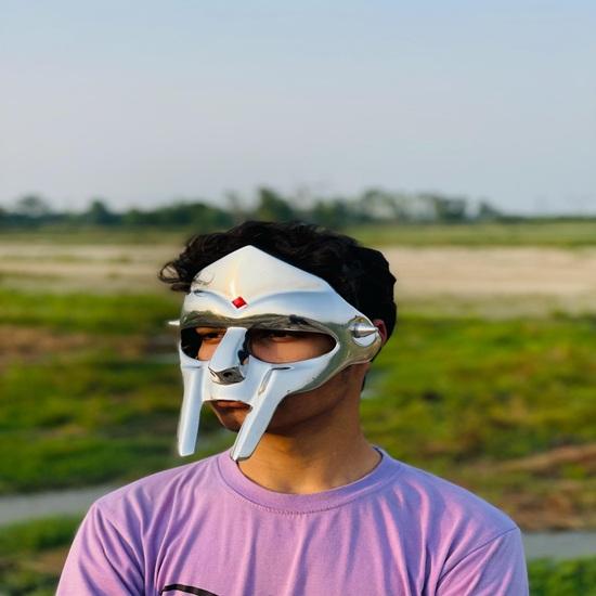 Sada 4 Masek MF Doom Party Doom Mask Limitovaná edice Mad Villan Gladiátorská obličejová maska Rapper Cosplay doplněk Nejlepší dárek