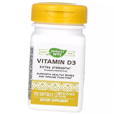 Vitamin D3, Vitamin D3 2000, 120 Softgels (36344134)
