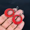 Red Coral 925 Sterling Silver Earrings Tibetan Silver Earrings Handmade Earrings Tibetan Jewelry Tribal Ethnic Nepali Pendant Gifts For Mom