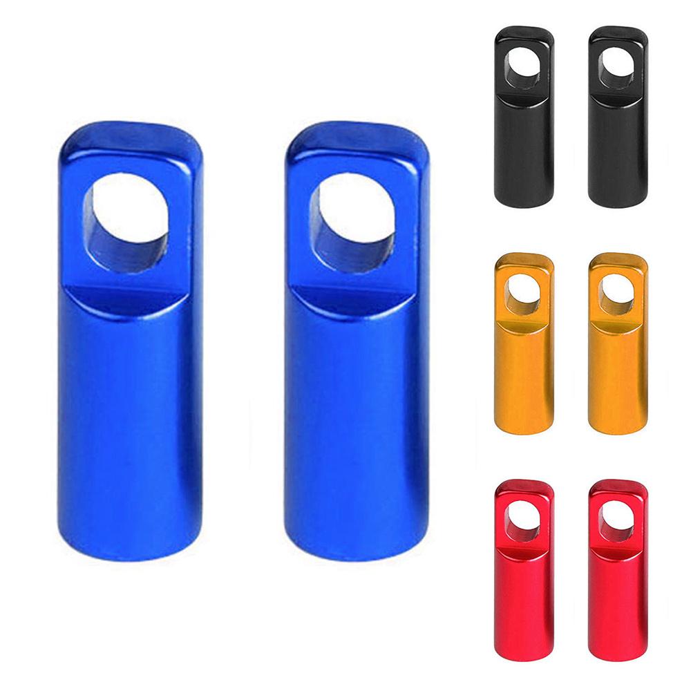 2Pcs Round Presta Valve Caps, Universal Bike Tire Valve Stem Covers, Dustproof & Anti-Dirt, for Mountain, Road, and Folding Bicycles