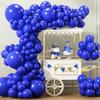 110pcs Birthday Party Decor Balloons Garland Royal Blue Ballon Arch Kit Gender Reveal Baby Shower Bride Shower Decoration Globos