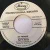 7inch Record PATTI PAGE  My Promise  The Walls Have Ears 71428X45PROMO MERCURY 1959 US Pop Used