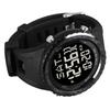 Men Analog Digital Watch Water Resistant LED Display Calendar Alarm Backlight Fashion Men Chronograph Sport Watch Black