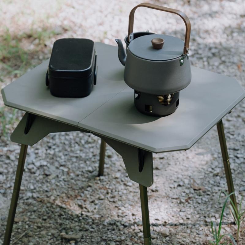 Leichter Campingtisch Tragbarer Klapp-Strandtisch mit verstellbarer Höhe Klapp-Picknicktische Langlebig