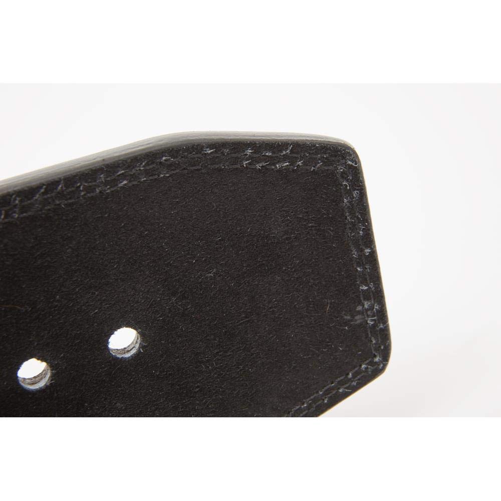 Adidas Leather Weightlifting Size Small 10mm Genuine Leather and Suede Triple Rivet Belt, (56-81cm), Thick, 100% Material, Buckle, ADGB-12295