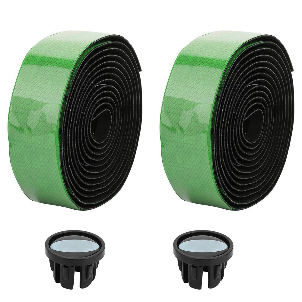 

Bicycle Handlebar Tape Bent Grip Bar Tape Breathable Cycling Bike Handle Bandage Wrap Strap Black Green