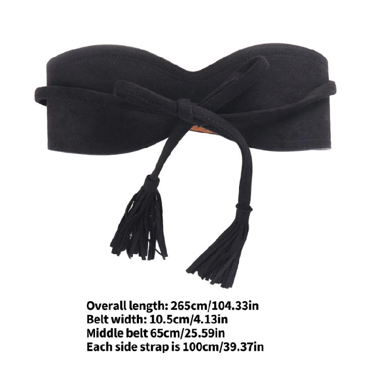 Traditional Japanese Kimono Waistband Decorative Belt Adjustable Wide Corset For Women Yukata Cultural Outfit