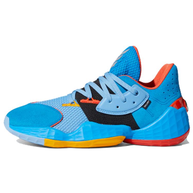 Adidas Harden Vol. 4 'Su Casa Mi Casa - Oklahoma City Thunder' (Unisex) Bright Blue / Light Blue / Team Collegiate Gold Basketball Shoes FW7498