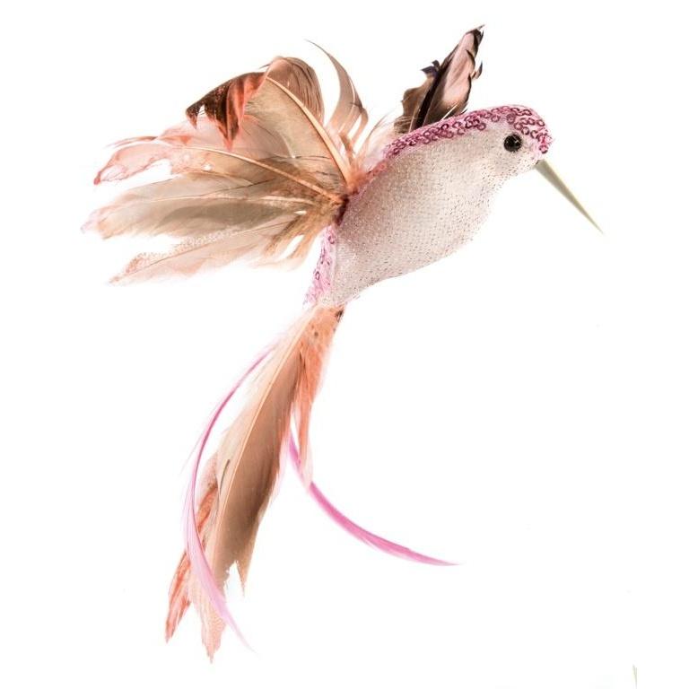 Premier Sequin Hummingbird Christmas Decoration