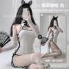 Domila Sexy Lingerie Set Pajamas Women's Qqny Wholesale Straps Free Cheongsam Uniform Passion Temptation