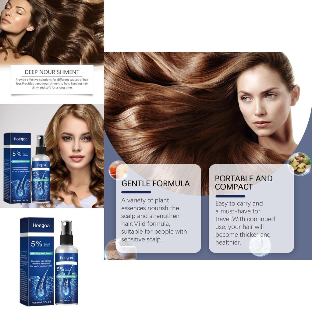 Hoegoa Nourishing Hair Care Spray For Silky Smooth And Voluminous Hydration 60ml