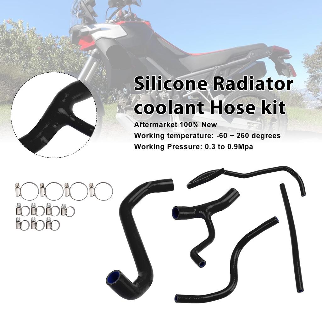 Silicone Radiator coolant Hose Fit For Aprilia Tuareg 660 2022-2025