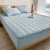 2024 Super wodoodporna pościel osłona zabezpieczająca dopasowane prześcieradło antypoślizgowe bawełniane prześcieradło z gumkami pikowana okładka pościel