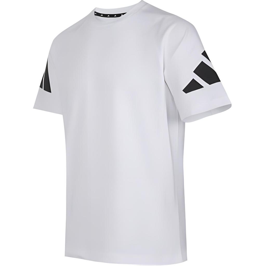 adidas TP Schweres T-Shirt Mode Lässig Weich Rundhals Kurzarm T-Shirt Herren Tops Weiß EB7618