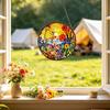 Buntglas Fenster Hängende Puzzle Anhänger Garten Küche Wintergarten Heimdekoration