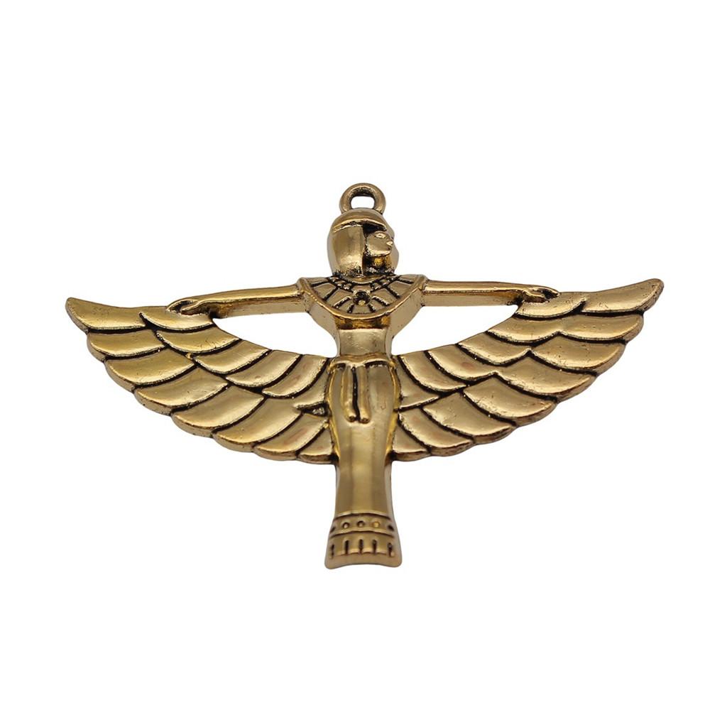 Charms Egipski Faraon Szef Wisiorki Vintage Biżuteria Materiały QC048