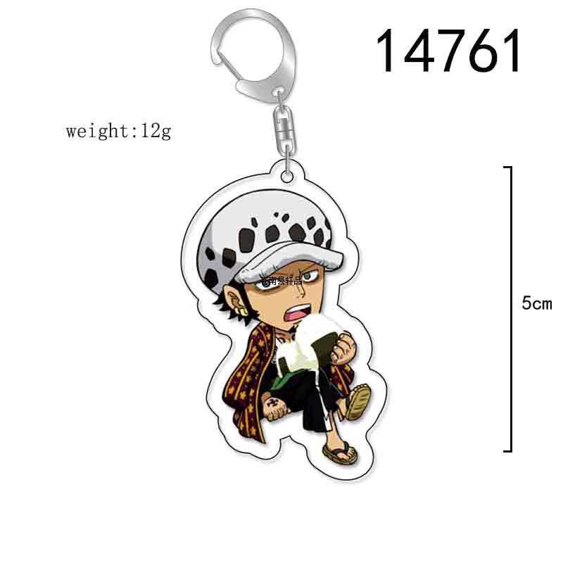 Anime/Cartoon One Piece Keychain/Acrylic Keychain - Luffy, Zoro Acrylic Keychain/Cartoon Keychain Gift