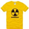 Nuclear Radiation Creative Life Printed T Shirt Unisex Short Sleeve O-Neck Cotton Unisex T-Shirt Cool Tee Shirt Homme Camisetas Hombre