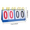 Scoreboard, 3-digit/4-digit, Easy To Read, Portable, Easy Assembly, for Sports (Soccer/Basketball/Table Tennis) - 4-digit Scoreboard