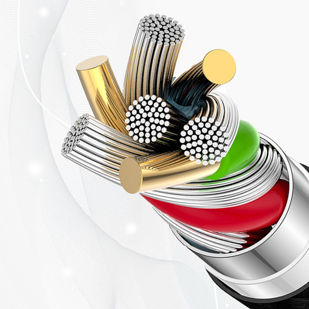 Kabel przewód USB-C PD 240W 2m - czarny