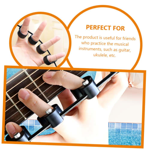 Anneome Musical Instrument Universal Finger Expander Guitar Chord Finger Opener Accessories Aid Artifact Finger Trainer Piano Finger
