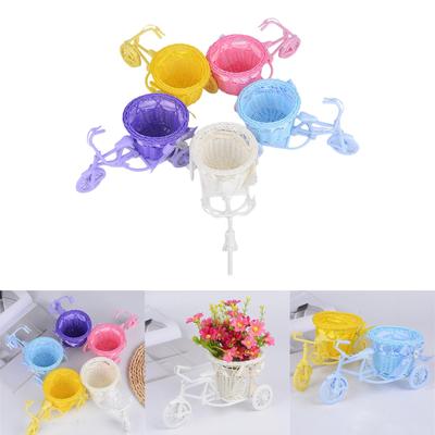 Vielseitiger Weidenkorb Praktischer und Modischer Halter Zufällige Farbe Behälter für Blumengestecke und Organisation