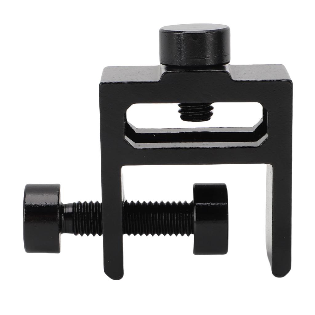 Campinglampe Tischklemme Schwarz Aluminiumlegierung Sichere Klemmung Outdoor Camping Lichthalter