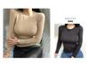 Korean Dongdaemun Sexy Slim-Fit Long-Sleeve Women's T-Shirt