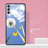 Dandelion Flowers Phone Case For Samsung Galaxy S25 S26 Ultra S20 S21 S22 S23 S24 Plus S10 S25 FE Cover Coque