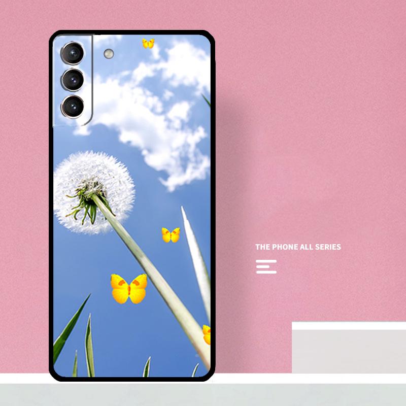 Dandelion Flowers Phone Case For Samsung Galaxy S25 S26 Ultra S20 S21 S22 S23 S24 Plus S10 S25 FE Cover Coque
