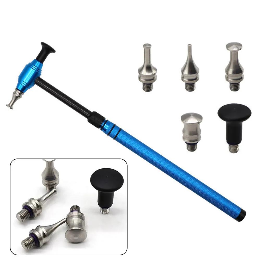 Paintless Car Body Dent Tap Down Pen Ding Hammer Hail Removal Dent Repair Tools Rod Pit Remover Tool Dent Repair Kit