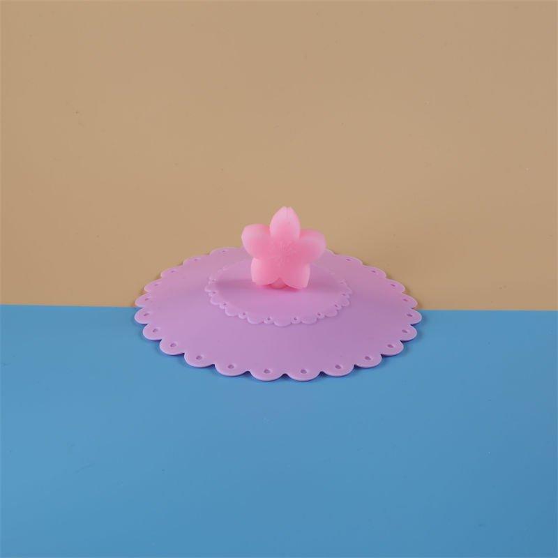 Buntes Silikon-Becherdeckel in Stiftform, Niedliche figürliche Gestaltung, Staubdichter Becherdeckel, Geeignet für Schüler.